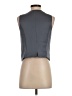 Madewell 100% Polyester Gray Tuxedo Vest Size 2 - photo 2