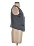 Madewell 100% Polyester Gray Tuxedo Vest Size 2 - photo 4