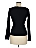 Sigrid Olsen Black Long Sleeve Top Size M - photo 2