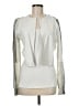 Assorted Brands 100% Leather Metallic Ivory Leather Jacket Size M (estimated) - photo 1