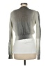 Assorted Brands 100% Leather Metallic Ivory Leather Jacket Size M (estimated) - photo 2