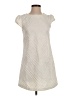 Easel Chevron-herringbone Ivory Casual Dress Size S - photo 1