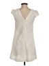 Easel Chevron-herringbone Ivory Casual Dress Size S - photo 2