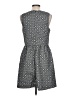 Kensie 100% Polyester Argyle Gray Casual Dress Size L - photo 2