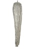 In the Style 100% Polyethylene Metallic Silver Sweatpants Size 4 - photo 4