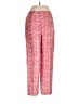 Evan Picone 100% Silk Paisley Pink Silk Pants Size 6 - photo 1