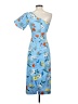Hunter Bell Blue Cocktail Dress Size 0 - photo 2
