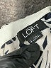Ann Taylor LOFT Graphic Blue Jumpsuit Size 4 - photo 4