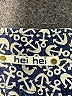 Hei Hei 100% Cotton Paisley Blue Shorts Size 2 - photo 3
