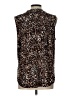 Chaus Animal Print Brown Sleeveless Blouse Size L - photo 2