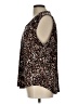 Chaus Animal Print Brown Sleeveless Blouse Size L - photo 5