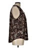 Chaus Animal Print Brown Sleeveless Blouse Size L - photo 4