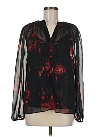 Simply Vera Vera Wang Long Sleeve Blouse (view 1)