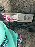 Raisins Blue Swimsuit Top Size L - photo 3