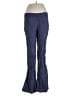 Max Studio 100% Linen Chevron-herringbone Blue Linen Pants Size 10 - photo 1