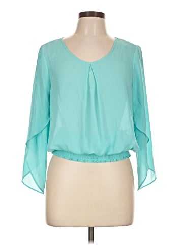BCX 3/4 Sleeve Blouse (view 1)