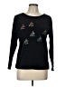 Hunt Club 100% Polyester Black Pullover Sweater Size L - photo 1