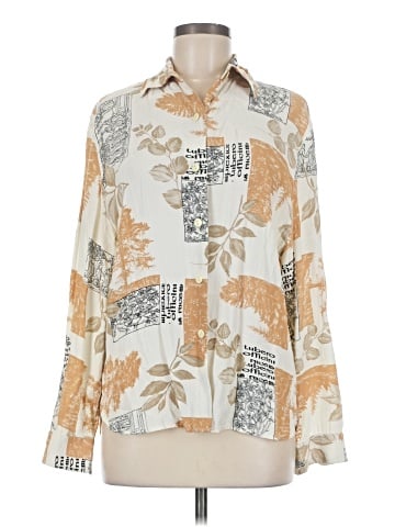 El Corte Ingles Long Sleeve Blouse (view 1)