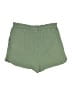 Vitamin A 100% Tencel Polka Dots Green Shorts Size S - photo 2