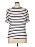 C established 1946 Stripes Silver Short Sleeve Top Size XL - photo 2