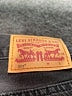 Levi's 100% Cotton Hearts Black Denim Shorts Size 27 waist - photo 3