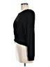 Sen 100% Cotton Black Long Sleeve Top Size Med (2) - photo 5