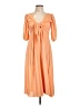 ASOS Design Orange Cocktail Dress Size 10 - photo 1