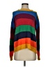 Olivaceous Color Block Orange Pullover Sweater Size S - photo 1