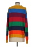 Olivaceous Color Block Orange Pullover Sweater Size S - photo 2
