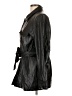 Sebby Collection 100% Polyester Black Trenchcoat Size L - photo 5