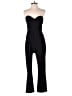 Express Solid Black Jumpsuit Size 6 - photo 1