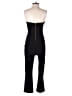 Express Solid Black Jumpsuit Size 6 - photo 2