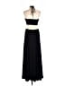 Halston Black Cocktail Dress Size 10 - photo 2