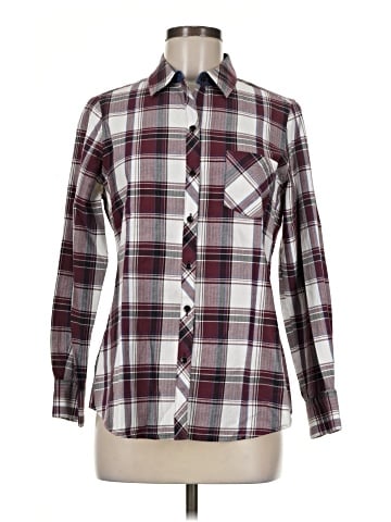 Foxcroft Long Sleeve Button-Down Shirt (view 1)