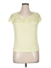 Emma James Yellow Short Sleeve Top Size XL - photo 1