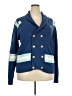 Assorted Brands 100% Cotton Blue Cardigan Size XXL - photo 1