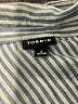 Torrid Blue Long Sleeve Blouse Size 2X Plus (2) - photo 7