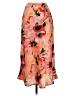 Unbranded Floral Orange Pink Casual Skirt Size XS (estimated) - photo 1
