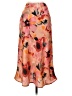 Unbranded Floral Orange Pink Casual Skirt Size XS (estimated) - photo 2