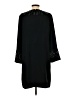 J.Crew 100% Polyester Black Casual Dress Size 10 - photo 2