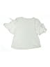 Bebe 100% Cotton Silver Short Sleeve T-Shirt Size 16 - photo 2