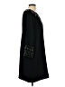 J.Crew 100% Polyester Black Casual Dress Size 10 - photo 4