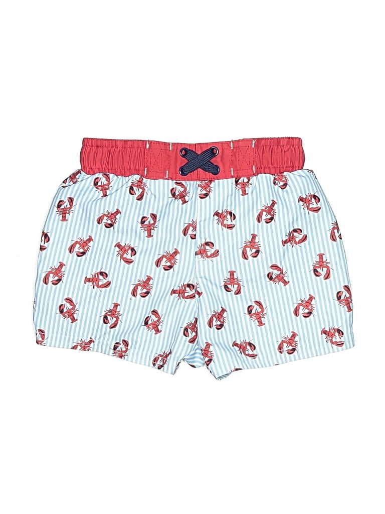 Pre-owned Cat & Jack Kids' Board Shorts In Blue