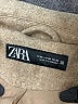Zara Tweed Tan Coat Size XS - photo 6