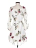Dee Elly Floral White Casual Dress Size S - photo 2