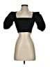 Zara Black Short Sleeve Top Size S - photo 1