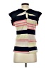 Loveappella 100% Cotton Pink Tan Short Sleeve Top Size S - photo 2