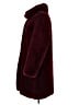 MNG 100% Polyester Burgundy Coat Size M - photo 5