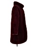 MNG 100% Polyester Burgundy Coat Size M - photo 4