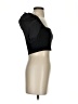 Zara Black Short Sleeve Top Size S - photo 4